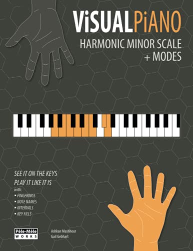 VISUAL PIANO: Harmonic Minor Scale + Modes (piano series) von Pêle-Mêle Works