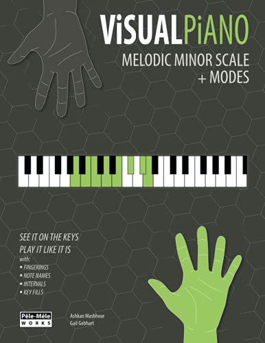VISUAL PIANO: Melodic Minor Scale + Modes (piano series) von Pêle-Mêle Works