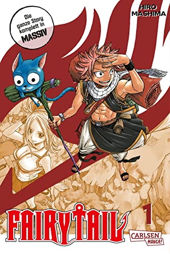 Fairy Tail Massiv 1: 3-in-1-Edition voller rasanter Abenteuer der stärksten Magier der Welt von CARLSEN MANGA