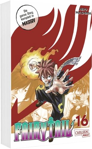Fairy Tail Massiv 16: 3-in-1-Edition voller rasanter Abenteuer der stärksten Magier der Welt von Carlsen Manga