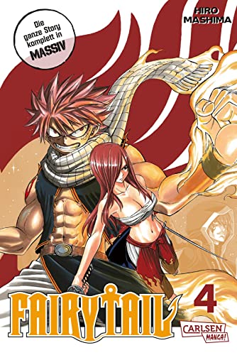 Fairy Tail Massiv 4: 3-in-1-Edition voller rasanter Abenteuer der stärksten Magier der Welt