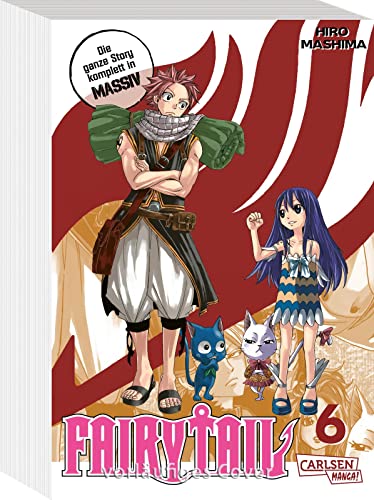 Fairy Tail Massiv 6: 3-in-1-Edition voller rasanter Abenteuer der stärksten Magier der Welt von CARLSEN MANGA