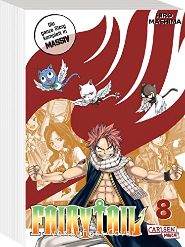 Fairy Tail Massiv 8: 3-in-1-Edition voller rasanter Abenteuer der stärksten Magier der Welt von CARLSEN MANGA