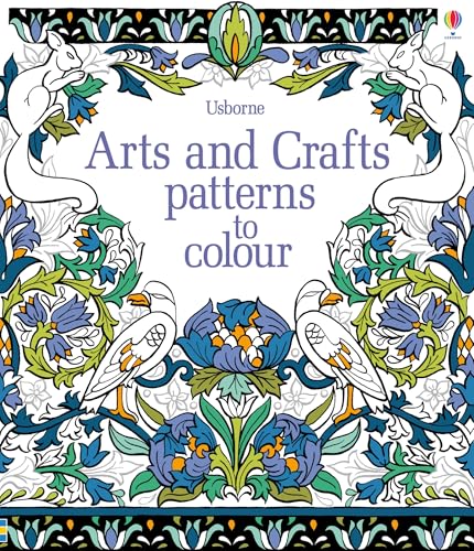Arts & Crafts Patterns to Colour: 1