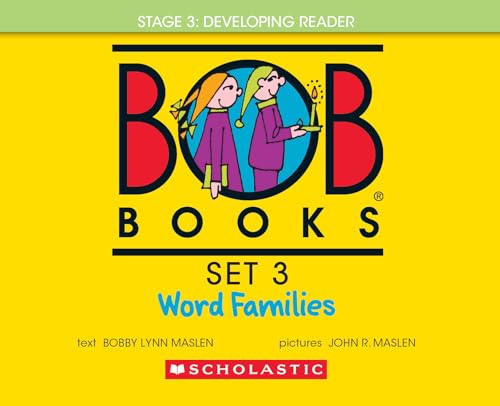 Bob Books Word Families: Phonics, Ages 4 and Up, Kindergarten, First Grade Stage 3: Developing Reader von Scholastic Inc.