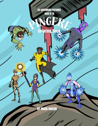 PINGERE Coloring Book: Heros (PINGERE Coloring Books) von Independently published