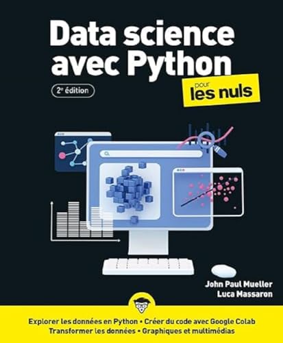 Data Science avec Python pour les Nuls 2e édition von POUR LES NULS