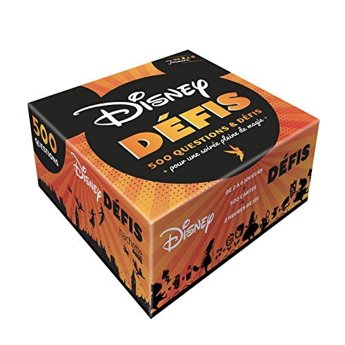 Boîte défis Disney: 500 questions & défis pour une soirée pleine de magie von HACHETTE PRAT