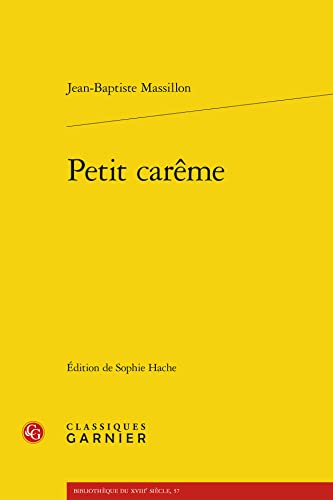 Petit Careme von Classiques Garnier