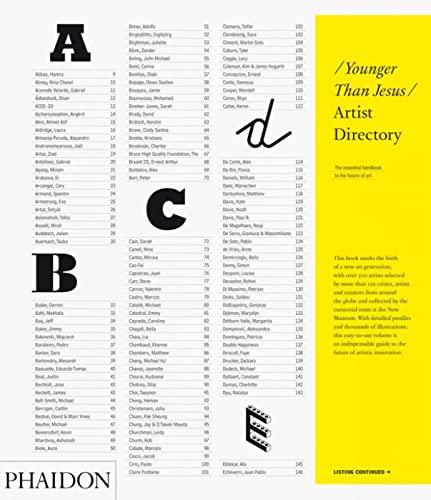 The Younger than Jesus Artist Directory