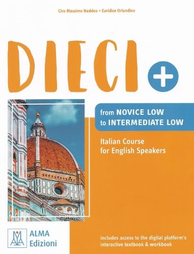 DEICI+ Italian course for ENGLISH SPEAKERS + ebook + online audio + video. von Alma Edizioni