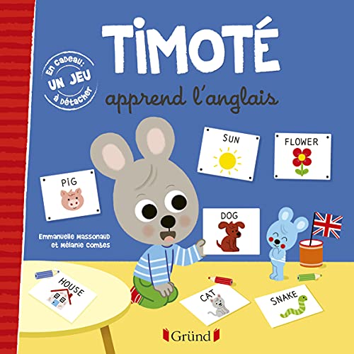 Timoté apprend l'anglais: Avec 1 jeu à détacher