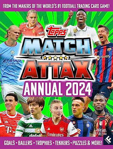 Match Attax Annual 2024: The best official illustrated football annual, brand new for 2023 – the perfect gift for footy-loving kids and teens this Christmas! von Farshore