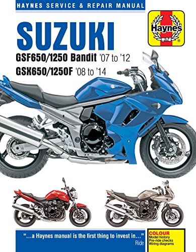 Suzuki GSF650/1250 Bandit & GSX650/1250F (07-14) Haynes Repair Manual (Haynes Powersport)