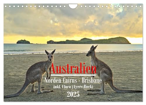 Australien - Norden Cairns-Brisbane (Wandkalender 2025 DIN A4 quer), CALVENDO Monatskalender von CALVENDO