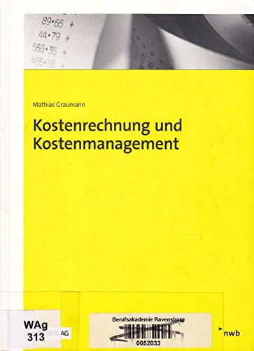 Kostenrechnung und Kostenmanagement
