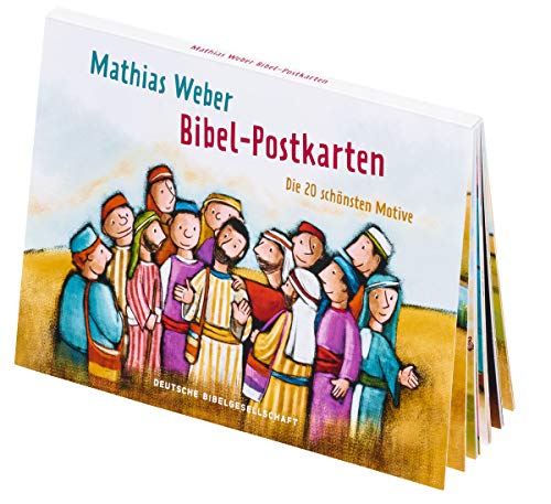 Mathias Weber Bibel-Postkarten: Die 20 schönsten Motive von Deutsche Bibelges.
