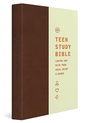 Esv Teen Study Bible: English Standard Version, Burnt Sienna, Trutone