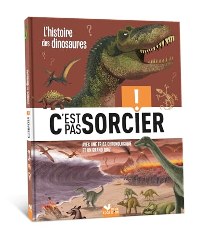 C'est pas sorcier - L'histoire des dinosaures: Avec une fise chronologique et un grand quiz von DEUX COQS D OR