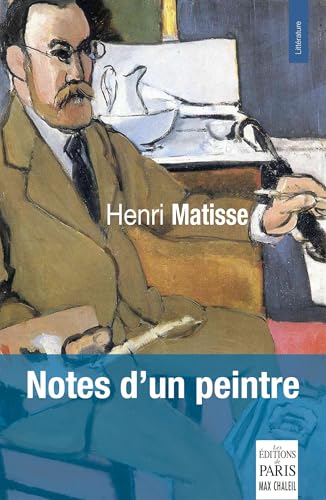 Notes d'un peintre von PARIS