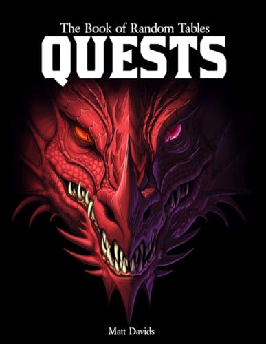 The Book of Random Tables: Quests: Adventure Ideas for Fantasy Tabletop Role-Playing Games (The Books of Random Tables) The Book of Random Tables: Quests: Adventure Ideas for Fantasy Tabletop Role-Playing Games (The Books of Random Tables) von Dicegeeks