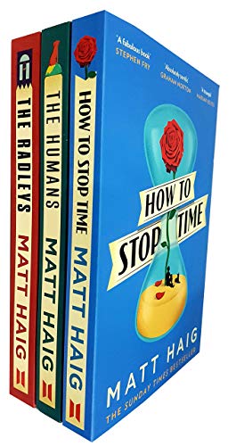 Matt haig how to stop time,humans and radleys 3 books collection set