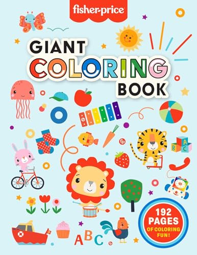 Fisher-Price: Giant Coloring Book von Mattel