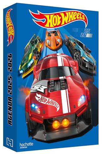 Hotwheels - Agenda 2025/2026: Agenda von HACHETTE JEUN.