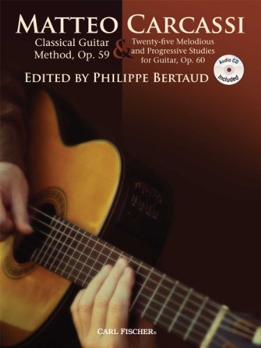 Classical Guitar Method: Progressive Studies Opus 59 - 60