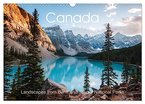 Canada - Landscapes from Banff and Jasper National parks (Wandkalender 2025 DIN A3 quer), CALVENDO Monatskalender von CALVENDO