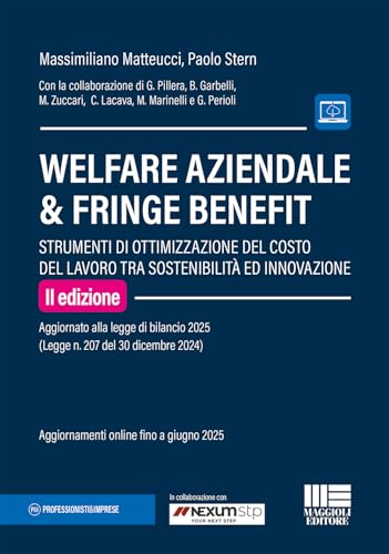 Welfare aziendale & fringe benefit. Strumenti di ottimizzazione del costo del lavoro tra sostenibilità ed innovazione (Professionisti & Imprese) von Maggioli Editore