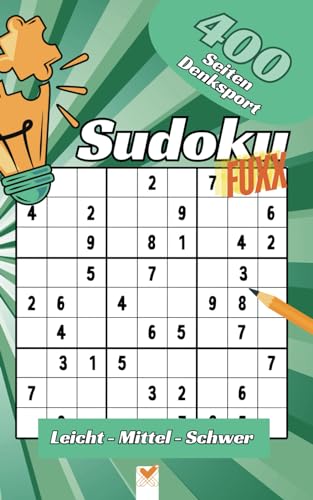 Sudoku FUXX - BrainTrain der Extraklasse: 400 Doppelseiten im Querformat inkl. Lösungen Sudoku FUXX - BrainTrain der Extraklasse: 400 Doppelseiten im Querformat inkl. Lösungen