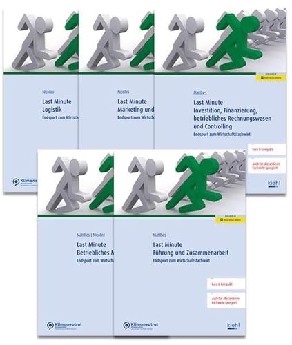 Bücherpaket: Last Minute Wirtschaftsfachwirteprüfung - Komplettpaket: Handlungsspezifische Qualifikationen.