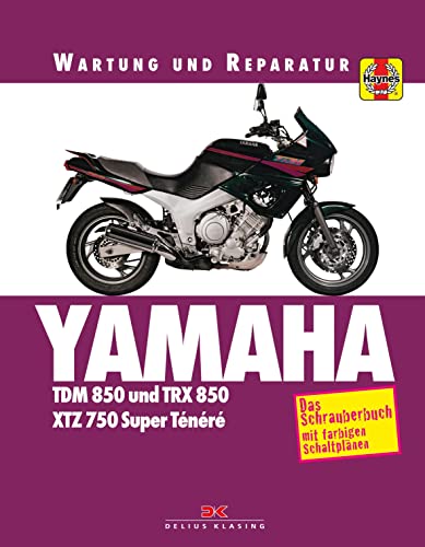 Yamaha TDM 850/TRX 850: Wartung und Reparatur. Print on Demand