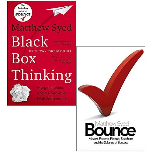Black Box Thinking & Bounce By Matthew Syed Collection 2 Books Set