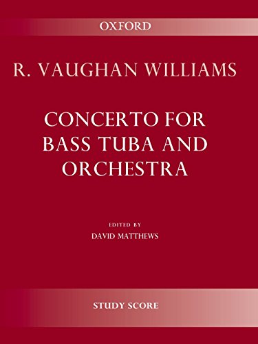 Concerto for bass tuba and orchestra: Study score