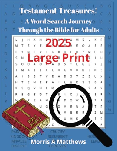 Testament Treasures: A Word Search Journey Through the Bible