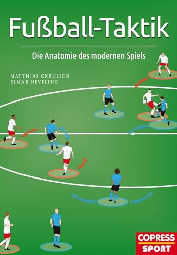 Fußball-Taktik. Die Anatomie des modernen Spiels. Fußball verstehen durch Strategie-Analyse: Insiderwissen von Nationalspielern, Fußball-Experten & Bundesliga-Trainern. Standardwerk für Fußball-Fans! von Copress Sport
