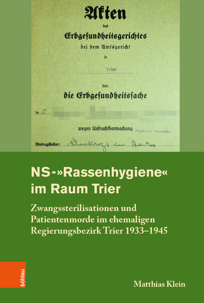 NS-Rassenhygiene im Raum Trier von Böhlau-Verlag GmbH