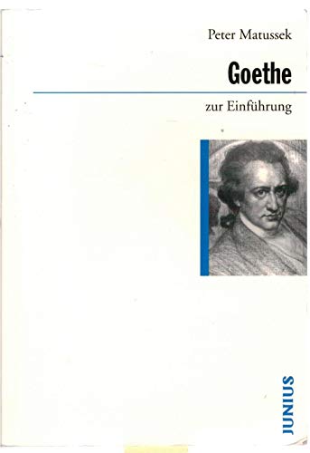 Goethe zur Einführung