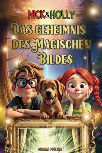NICK & HOLLY Das Geheimnis des magischen Bildes: Spannendes Kinderbuch ab 8 Jahren für Mädchen und Jungen als Vorlesebuch und Lesebuch für Kinder ab der 3. Klasse von Fuchsia Verlag