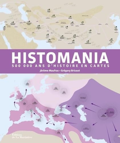 Histomania: 500 000 ans d'histoire en cartes von MARTINIERE BL