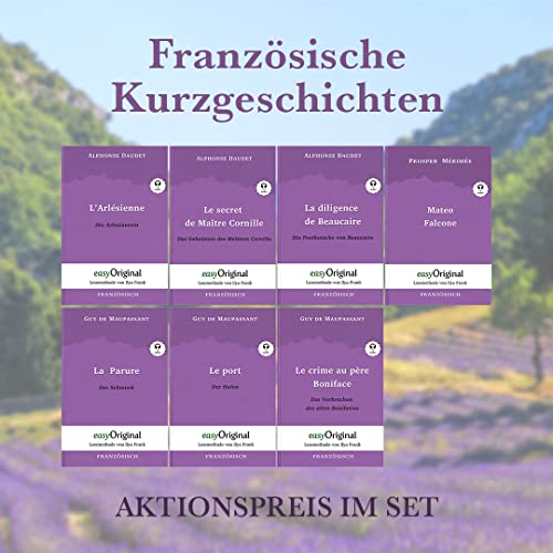 Französische Kurzgeschichten (mit kostenlosem Audio-Download-Link): Lesemethode von Ilya Frank - Ungekürzter Originaltext - Französisch durch Spaß am ... von Ilya Frank - Französisch: Französisch)