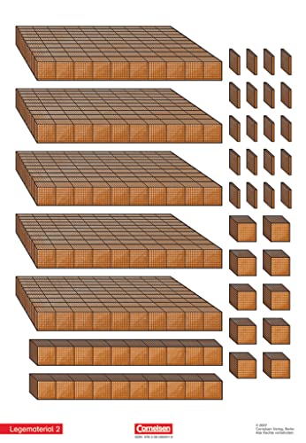 Einstern - Mathematik - Kartonbeilagen zu Ausgabe 2004 - Band 4: Legematerial 2 - Kartonbeilagen - 10 Stück im Beutel von Cornelsen Verlag