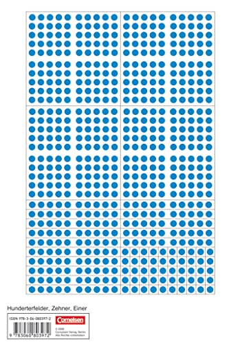 Einstern - Mathematik - Kartonbeilagen zu allen Ausgaben - Band 3: Hunderterfelder, Zehner, Einer - Kartonbeilagen - 10 Stück im Beutel Einstern - Mathematik - Kartonbeilagen zu allen Ausgaben - Band 3: Hunderterfelder, Zehner, Einer - Kartonbeilagen - 10 Stück im Beutel