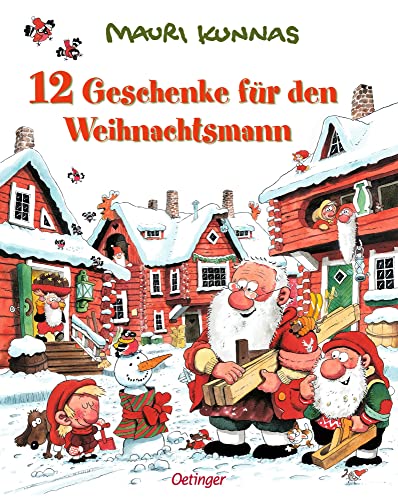 12 Geschenke für den Weihnachtsmann: Herzerwärmende Weihnachtsgeschichte zum Vorlesen für Kinder ab 4 Jahren (Mauri Kunnas' Weihnachtsklassiker)