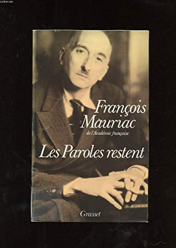 Les Paroles restent Les Paroles restent