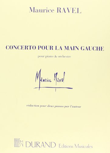 Cto pour la main gauche (Piano/Orch.) - Pianos (2)