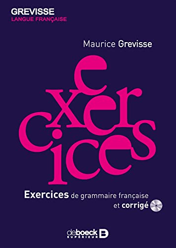 Exercices de grammaire francais et corrige + CD von De Boeck Supérieur