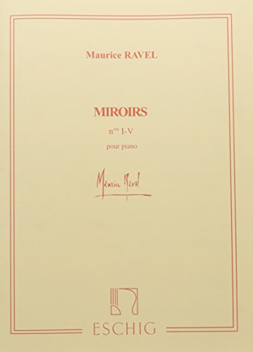 Miroirs (No's I-V) (PIANO)